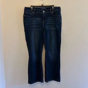 Maurice’s Dark Wash Bootcut Jeans